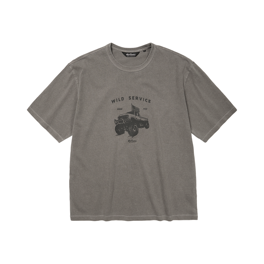 와일드띵스 와일드 시리즈 티셔츠 Wild Service 라이트 그레이