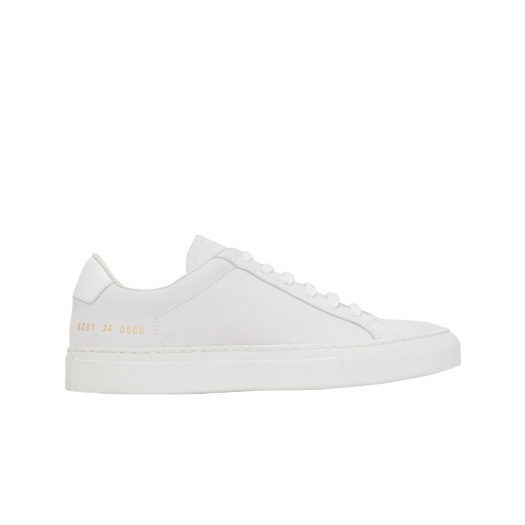 (W) Common Projects Achilles Retro Low White