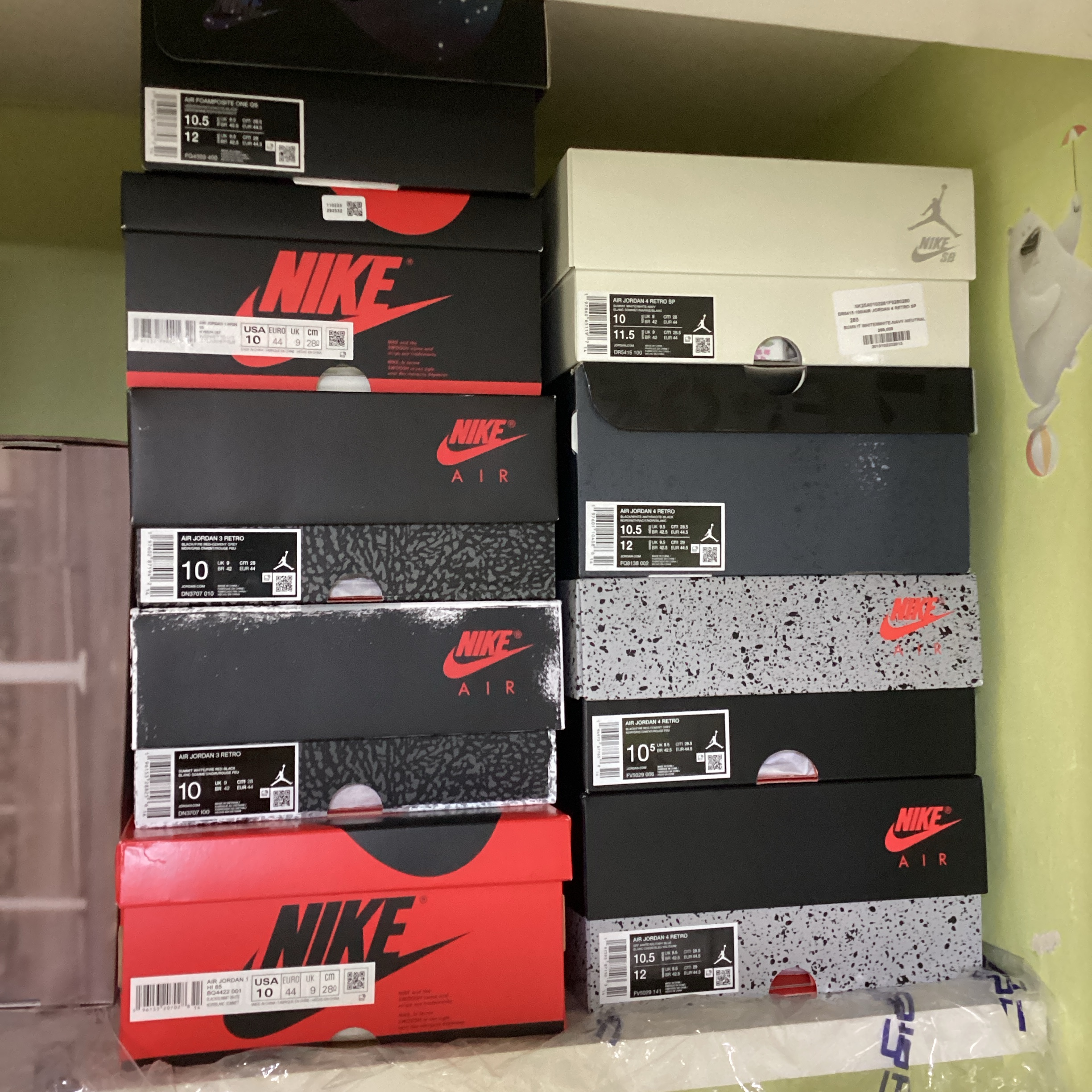 Nike x Tom Sachs General Purpose Shoe Light Cream, Nike x Stussy Air Max 2013 Black 착용 스타일 - 2