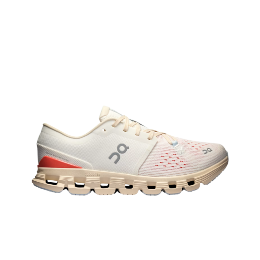 (W) On Running Cloud X 4 Ivory Salmon