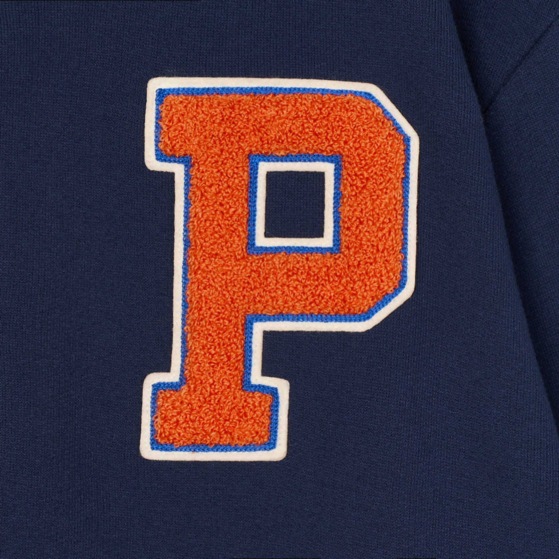 KM5BJABRLH3NY [30% 적립] Polo Ralph Lauren RL Fleece Baseball Jacket Cruise Navy - 25SS - #4