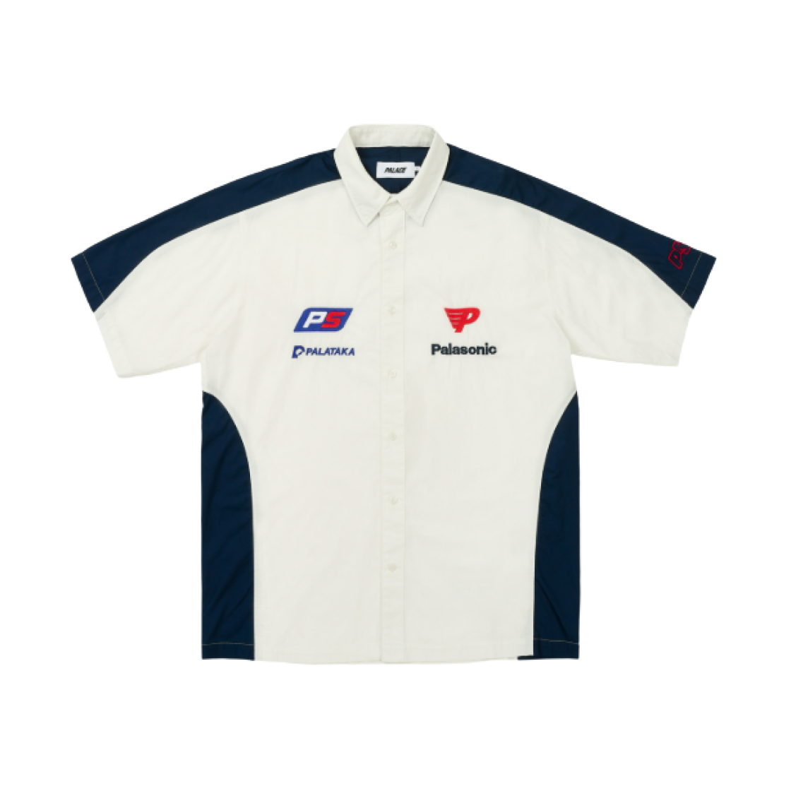 - Palace Gassed Up Shirt White - 25SS
