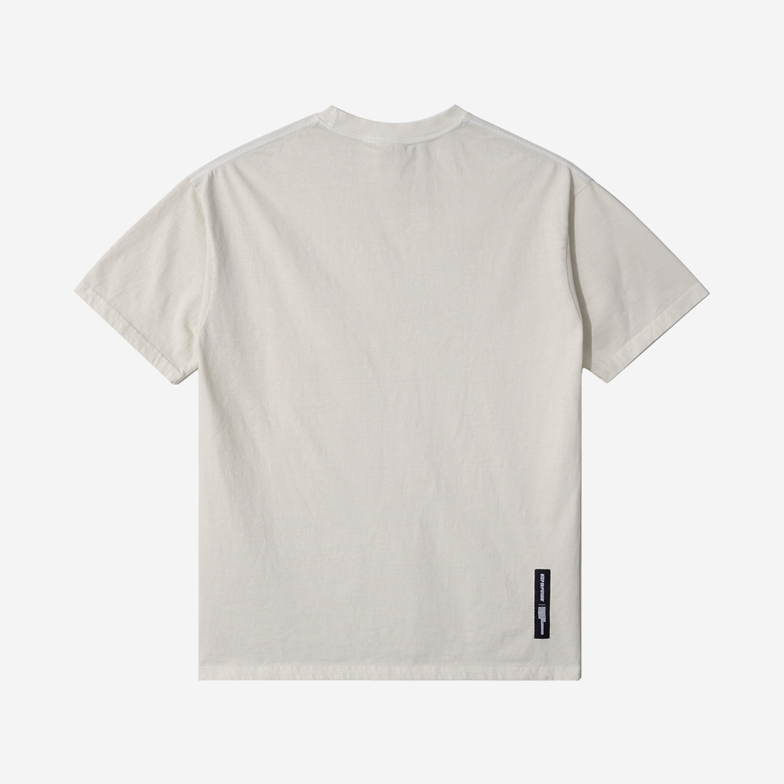 큐티에잇 가먼츠 안티 베지 EC 워시드 티 에크루(QT8 GARMENTS Anti-Vegi EC Washed Tee Ecru) - 2