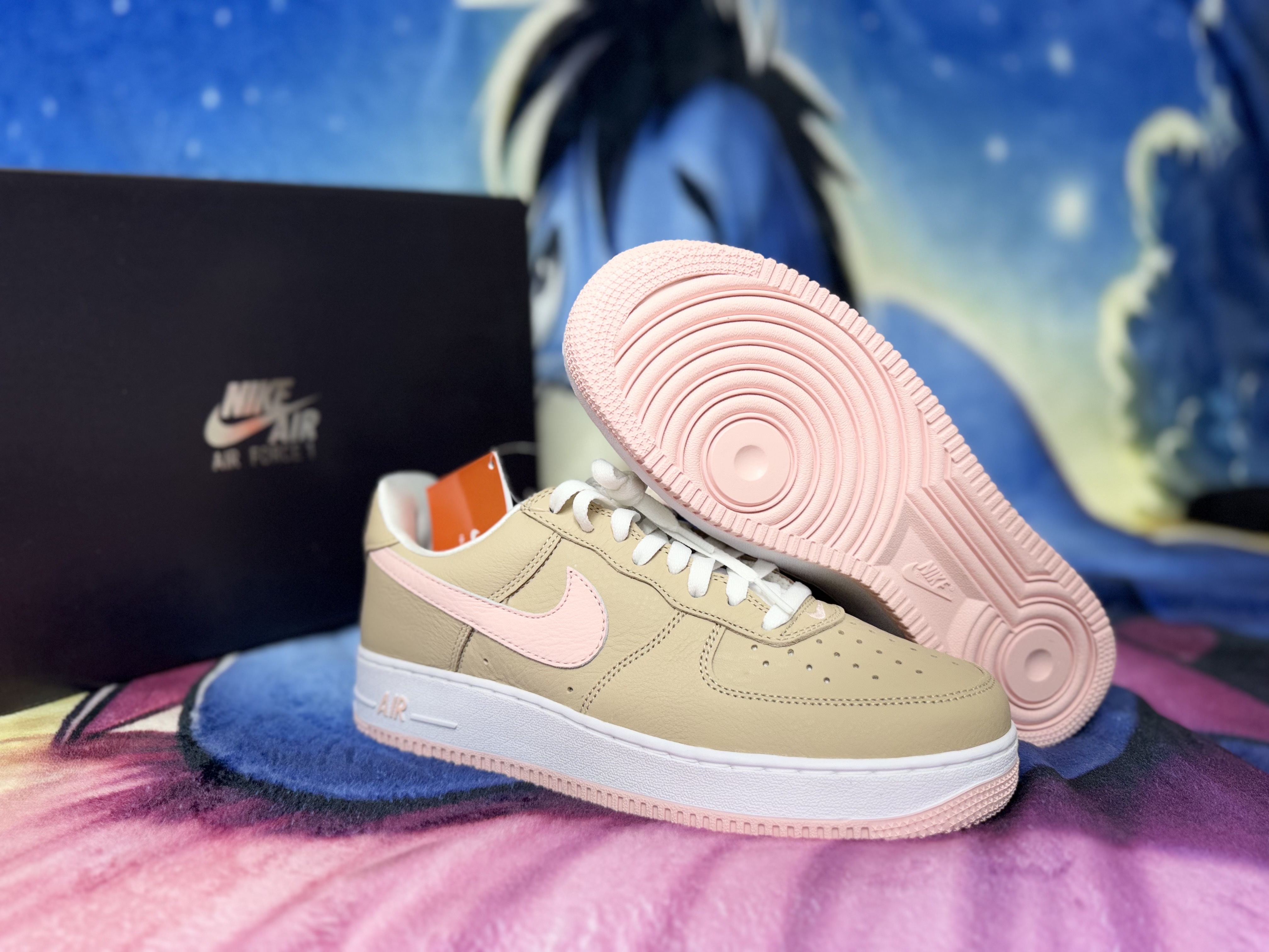 Nike Air Force 1 Low Linen 2024 착용 스타일 - 4