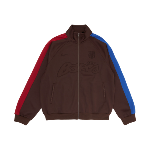 Travis Scott x NIKE x FC Barcelona★Split-Dye パーカー送関込 Travis Scott x Nike x FC Barcelona Split-Dye Crest Hoodie