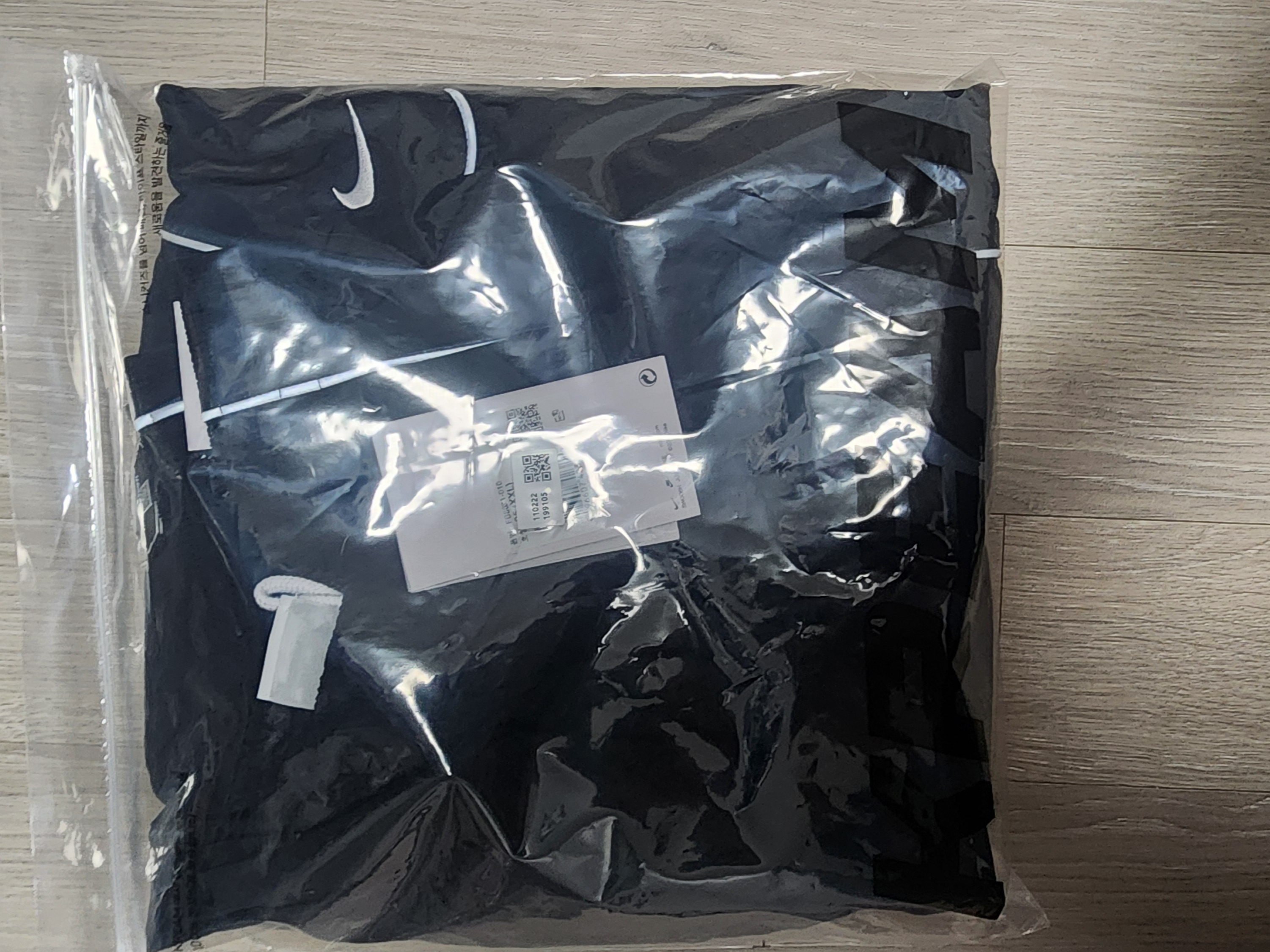 Nike Solo Swoosh Track Pants Black - Asia 착용 스타일