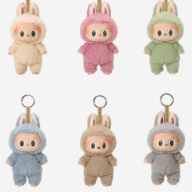 Pop Mart The Monsters Labubu Tasty Macarons Series Sealed Case (6 Blind Boxes) 착용 스타일