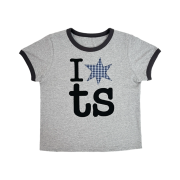 tansanmagnesium W Ringer Tee in Grey