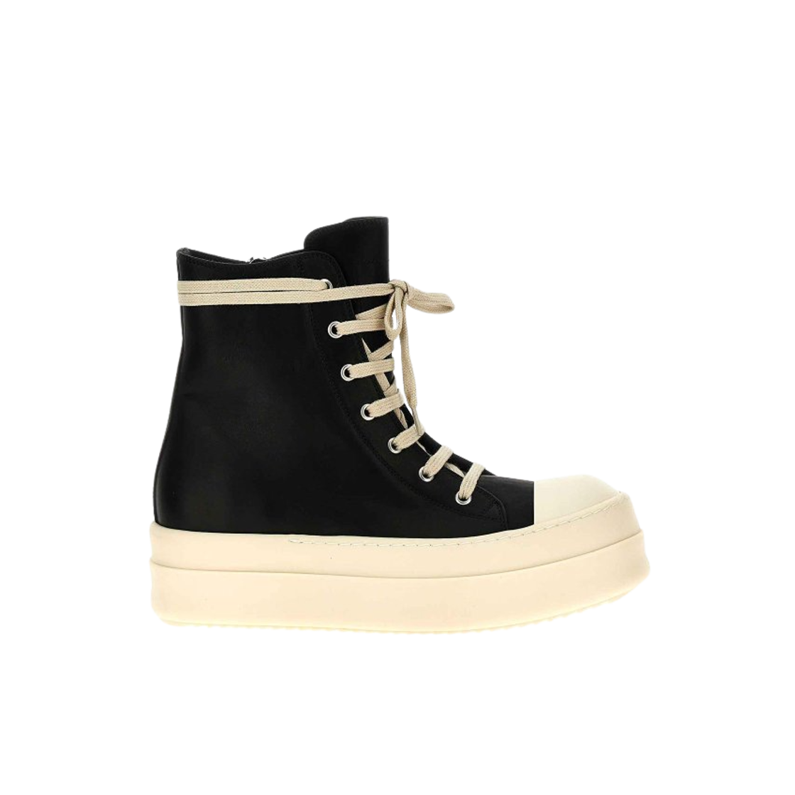 릭 오웬스 메가 범퍼 스니커즈 블랙 밀크