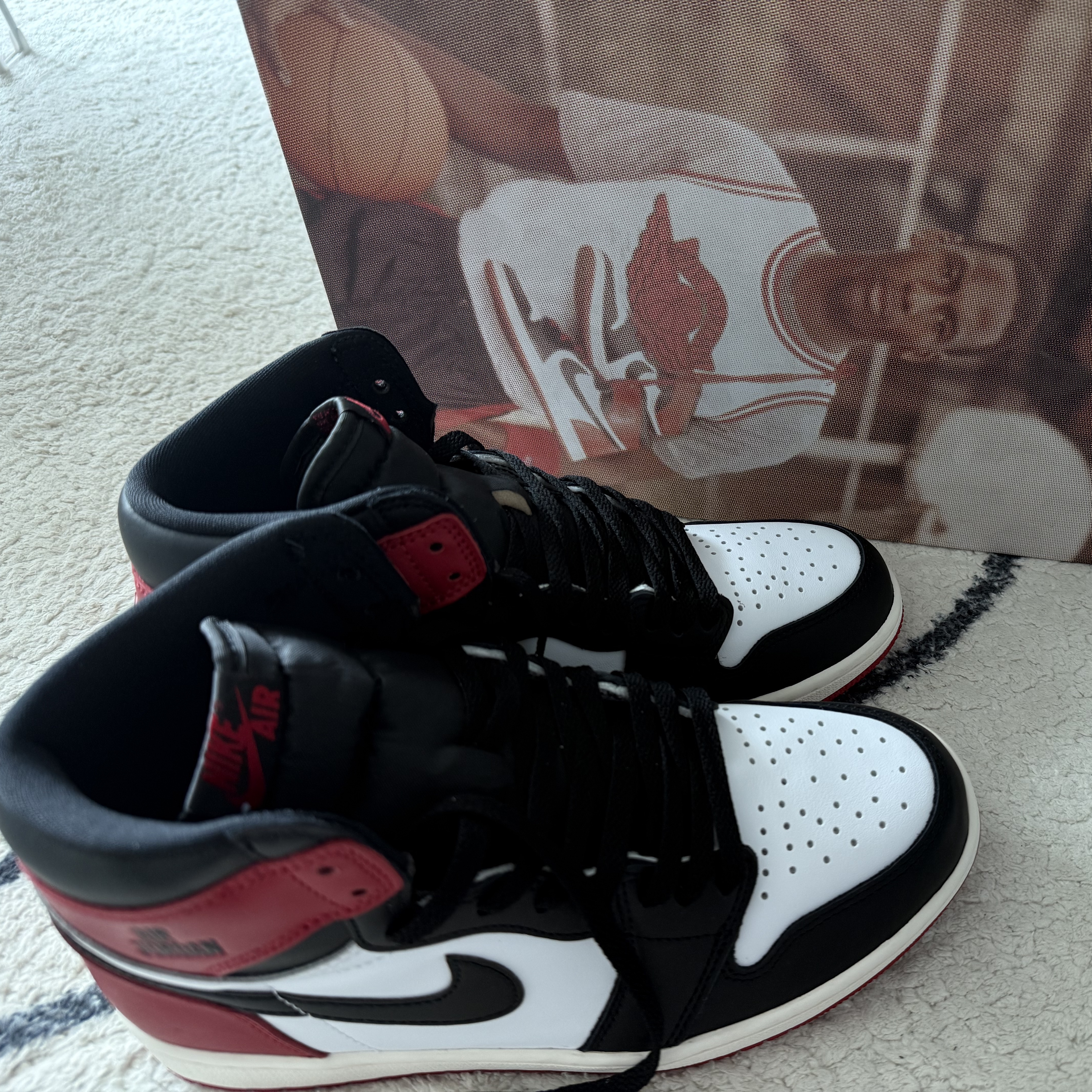 Jordan 1 Retro High OG Black Toe 착용 스타일