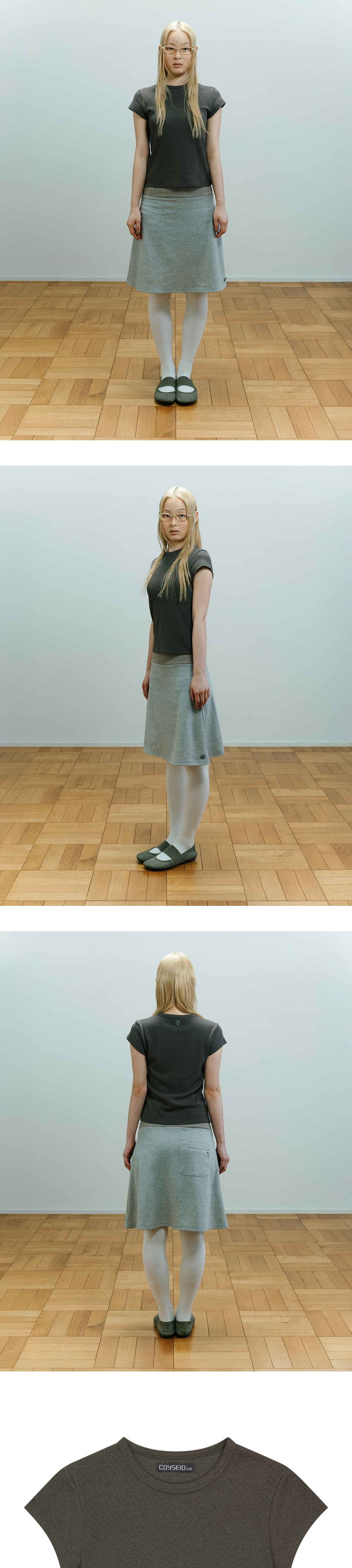 COYSEIO☆新作♪038 BASIC T-SHIRT(2color) 038 BASIC T-SHIRT IVORY - coyseio