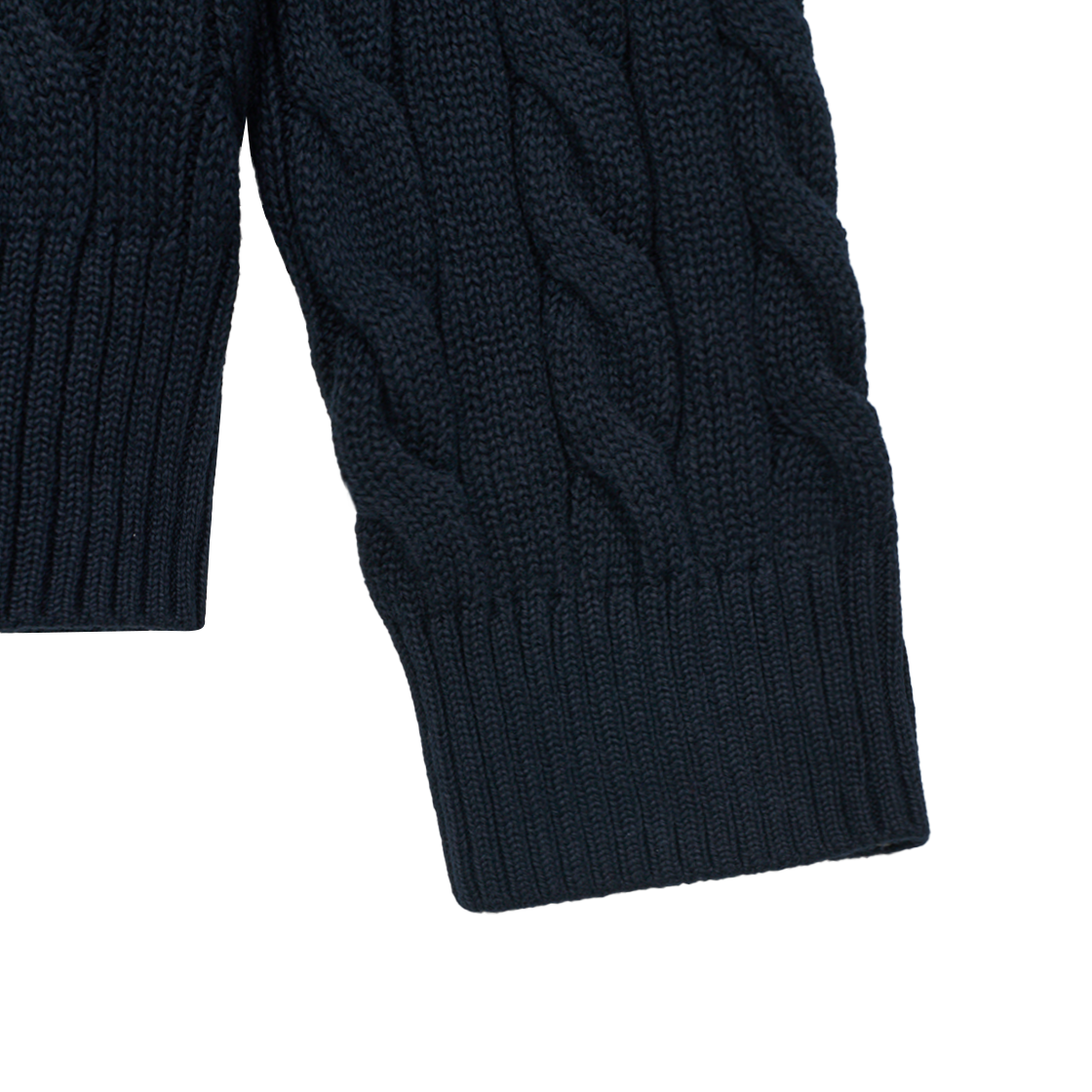 KM5BKNPRLC6NY [20% 적립] Polo Ralph Lauren Cable Knit Cotton Sweater Hunter Navy - #5