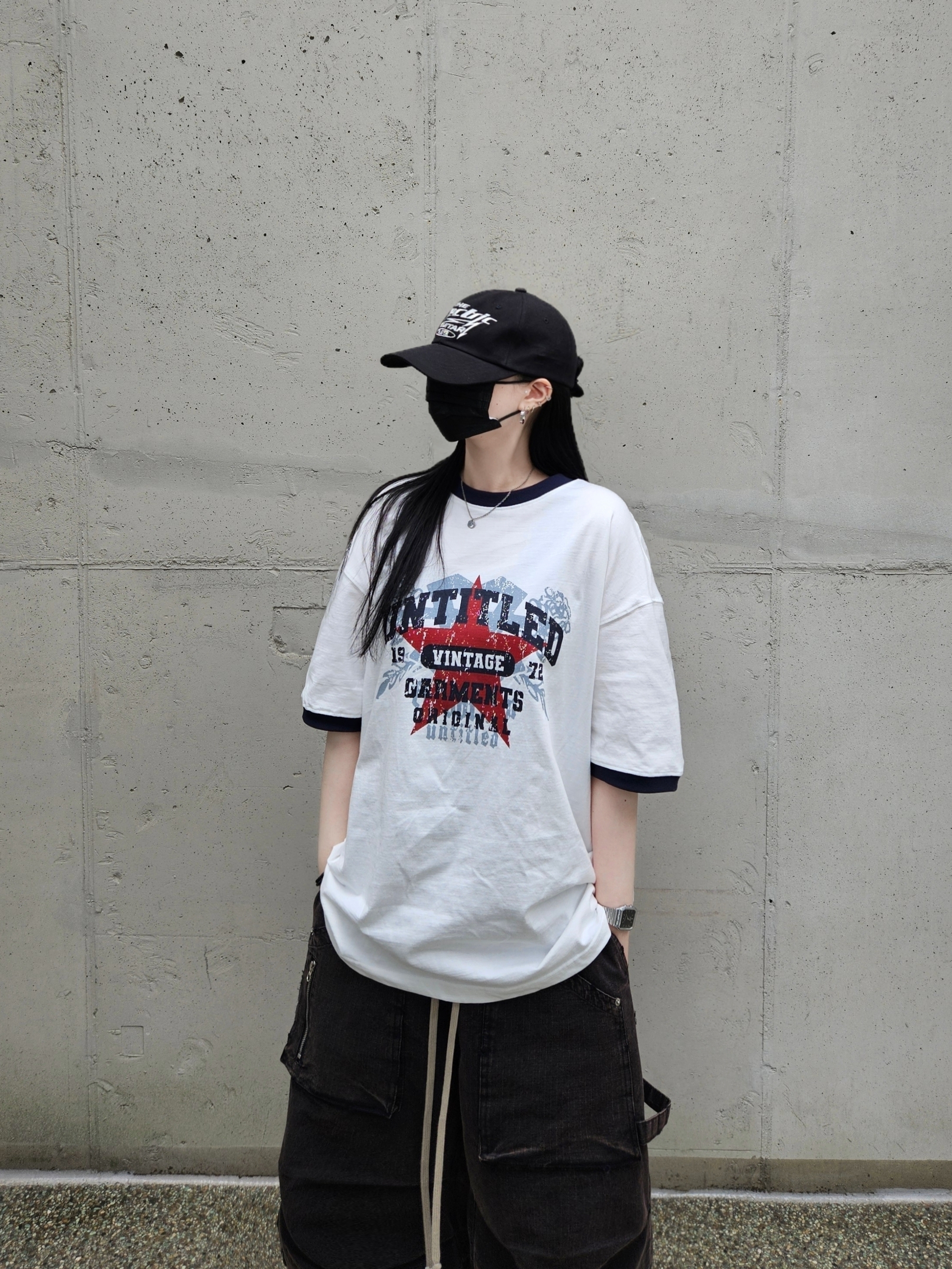 Flavorism VTG Detachable Ripstop Cargo pants Washed Brown 착용 스타일 - 2