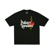 Palace Flower Type T-Shirt Black - 25SS