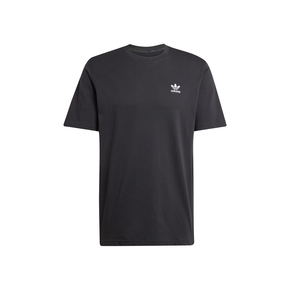 JI8545 Adidas Trefoil Essentials T-Shirt Black - US Sizing