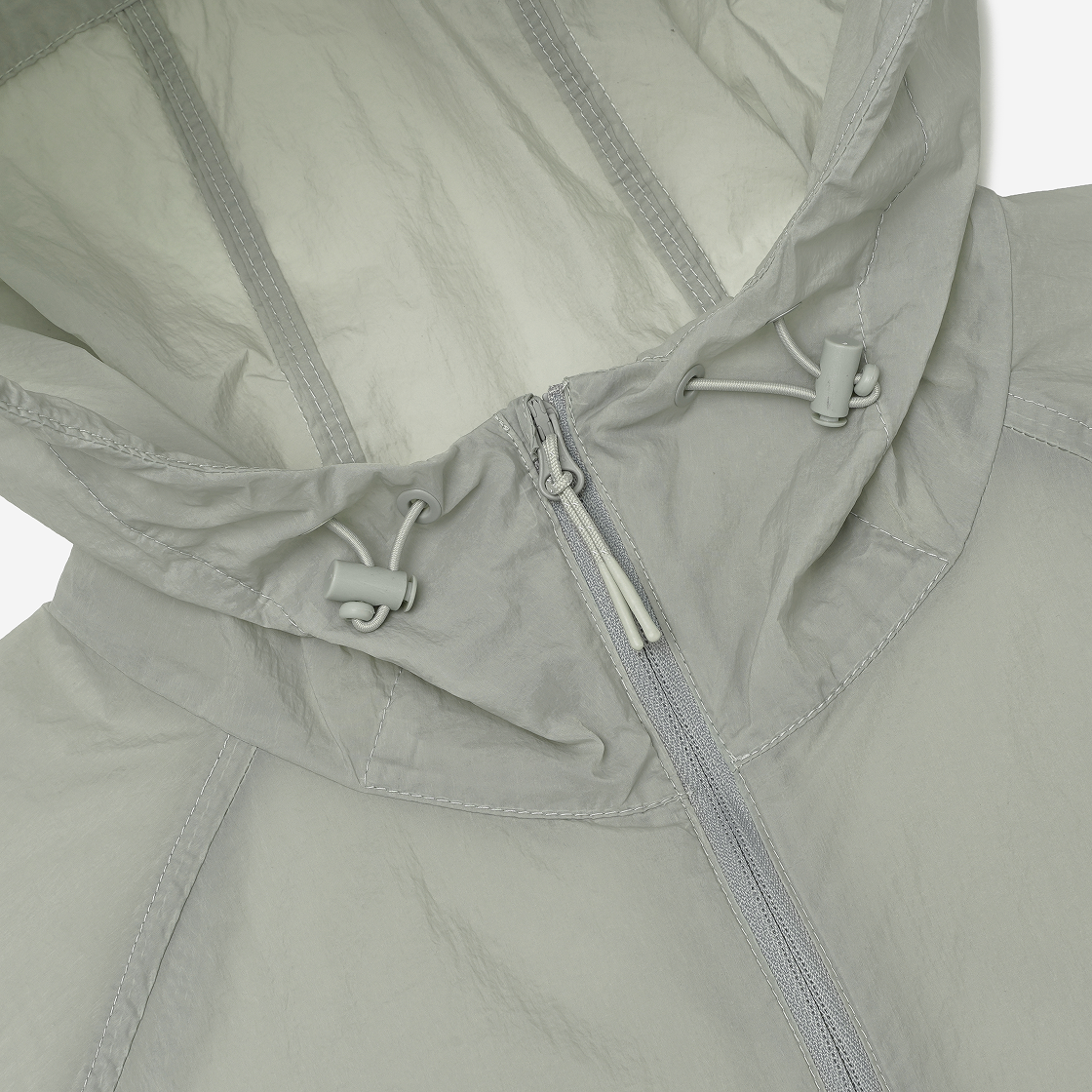 무신사 스탠다드 시티 레저 시어 윈드브레이커 자켓 라이트 그레이(Musinsa Standard City Leisure Sheer Windbreaker Jacket Light Grey) - 3