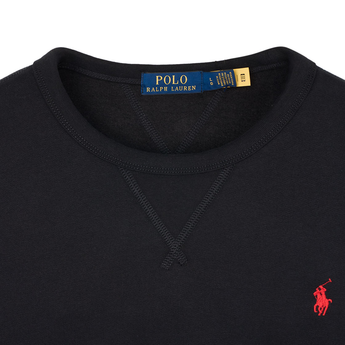 KM5BTSWRLC0BK [20% 적립] Polo Ralph Lauren RL Fleece Sweatshirt Black - #3