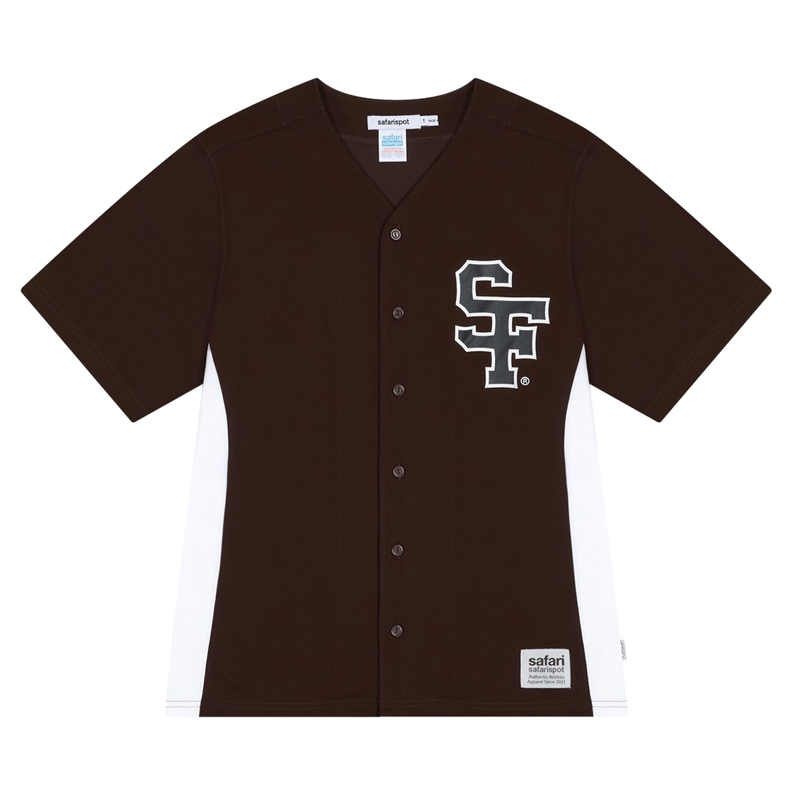 사파리스팟 어센틱 메쉬 스포츠 져지 - 브라운(Safarispot Authentic Mesh Sforts Jersey - Brown) - 1