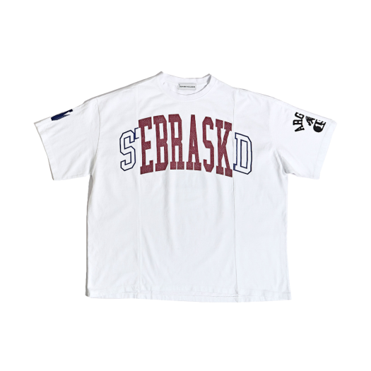 【SCHISM INDUCING】 FAKE REWORKED T SHIRT ★韓国の大人気 Schism Inducing Fake  STYLE | KREAM