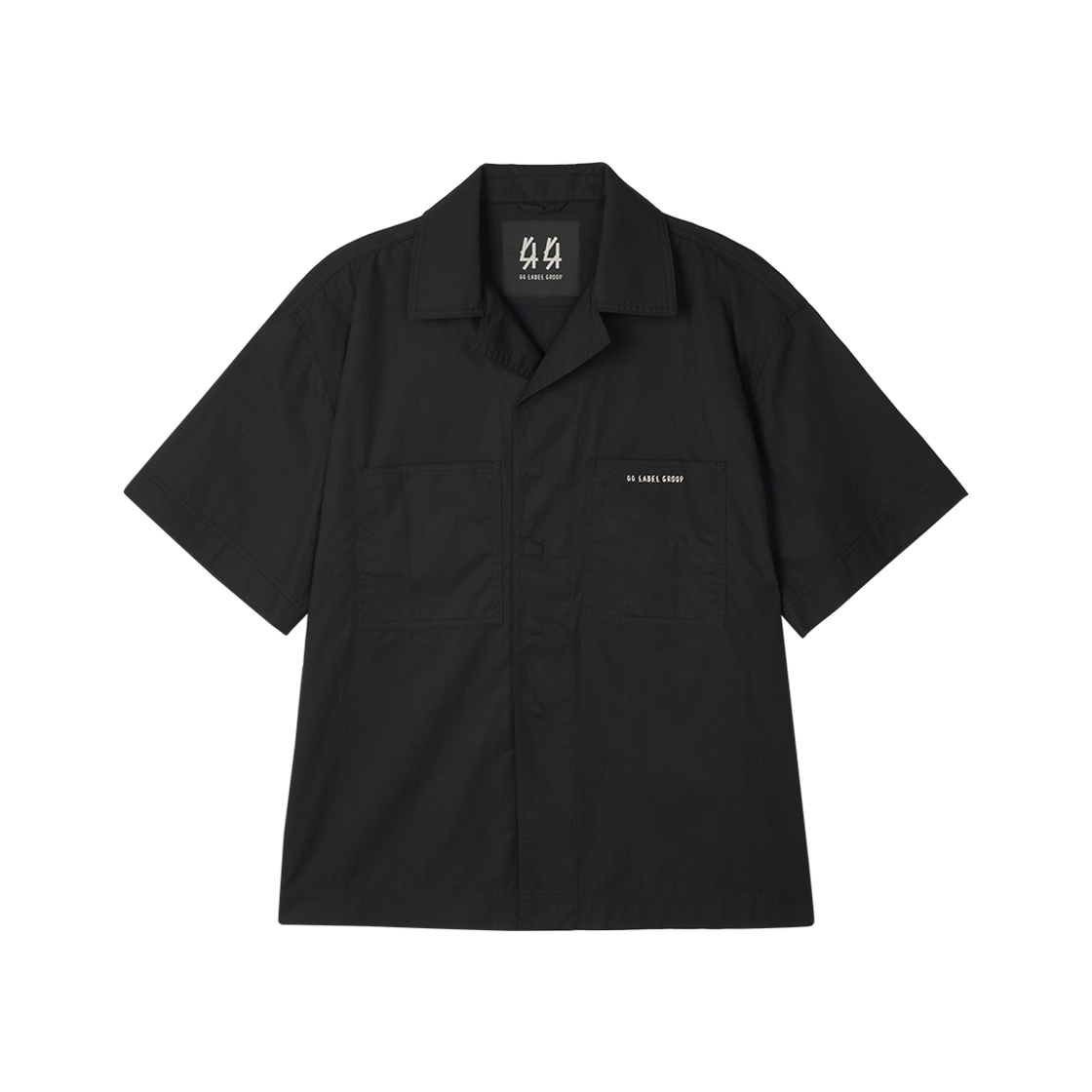 KM5BSHSFL03BK 44 Label Group 44 Shirt Black - 25SS