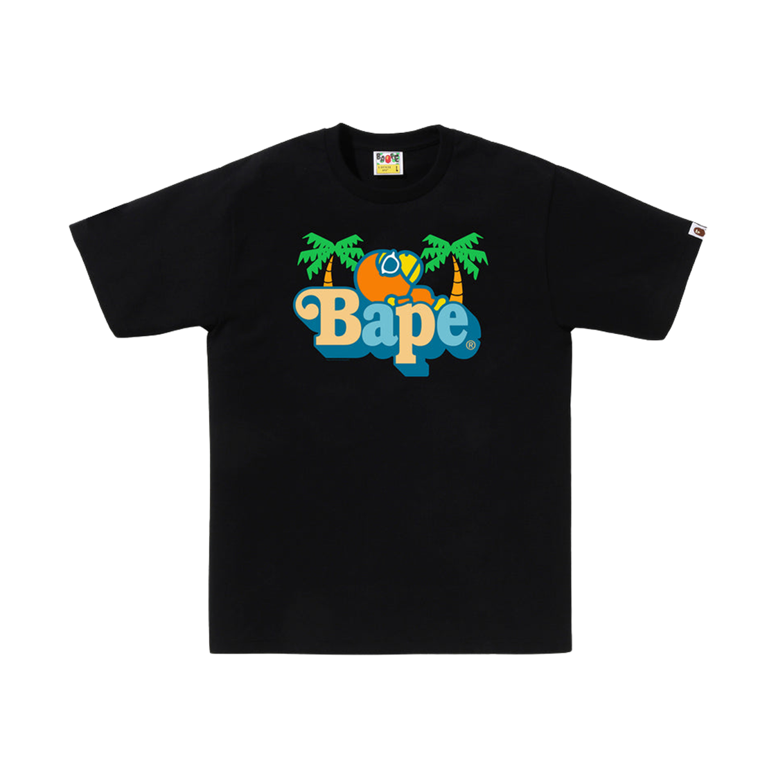 - BAPE Colors Milo on Bape Summer T-Shirt Black