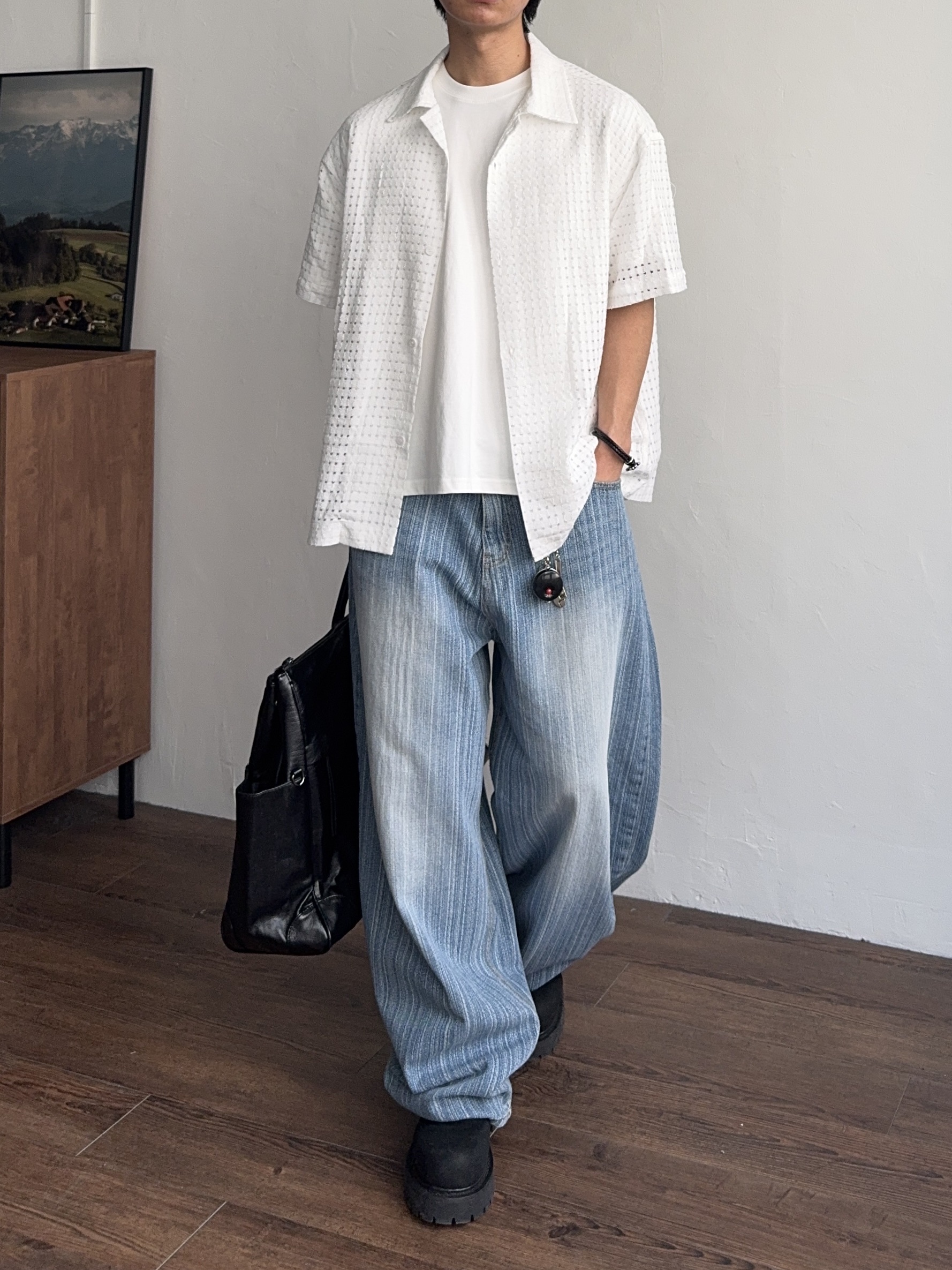 LOSTGARDEN Route Black 착용 스타일 - 2