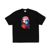 BAPE Photo Print Ape Head Relaxed Fit T-Shirt Black