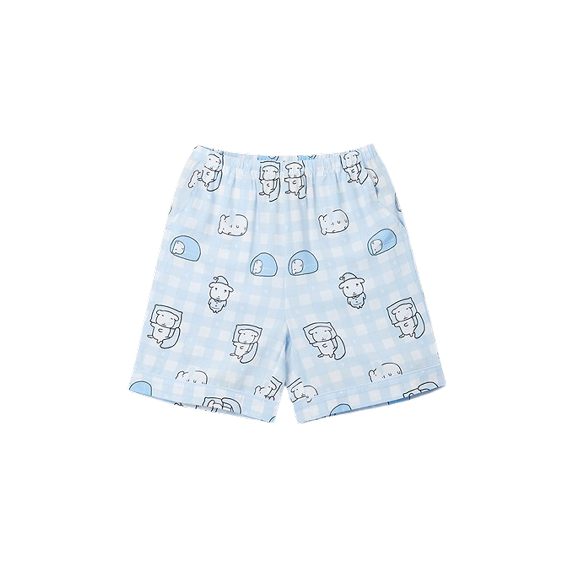 ★ SPAO★ GANADI HALF SLEEVE PAJAMA LIGHT BLUE SPPPF38U02 SPAO】25SS GANADI 半袖パジャマ 男女兼用S〜XXL (SPAO/ルーム