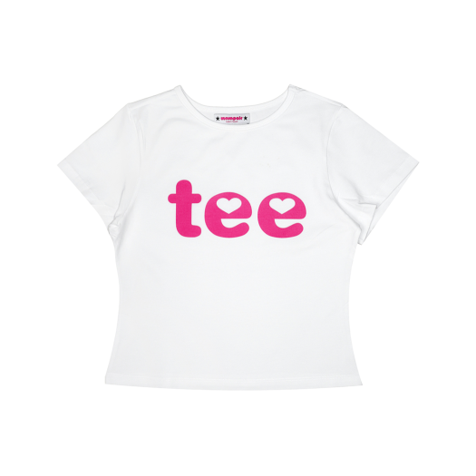 MP25SSTS09WH mnmpair Heart Tee White