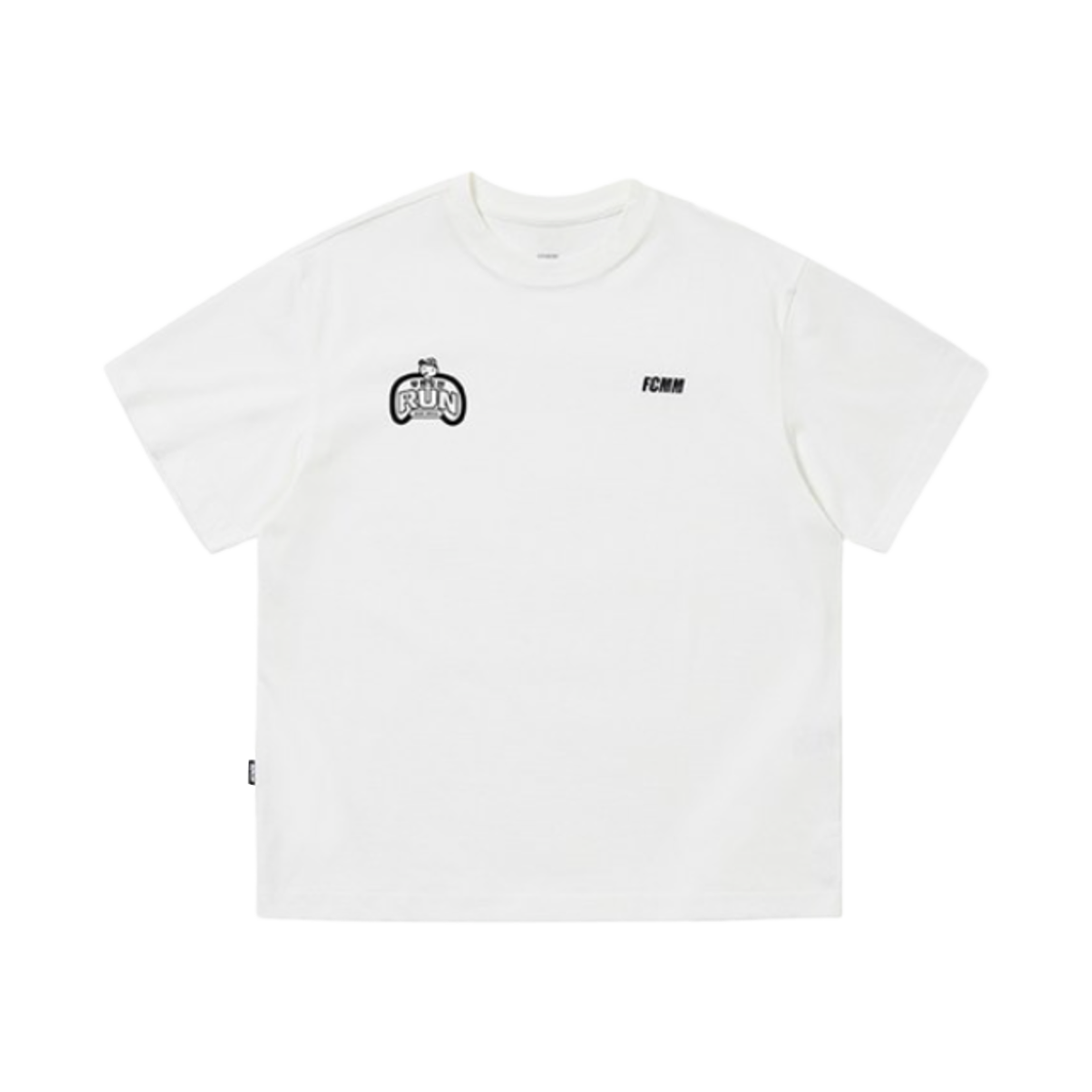 에프씨엠엠 x 무한도전 런 무도리x20 티셔츠 화이트(Fcmm x Infinite Challenge Run Mudorix20 T-Shirt White)