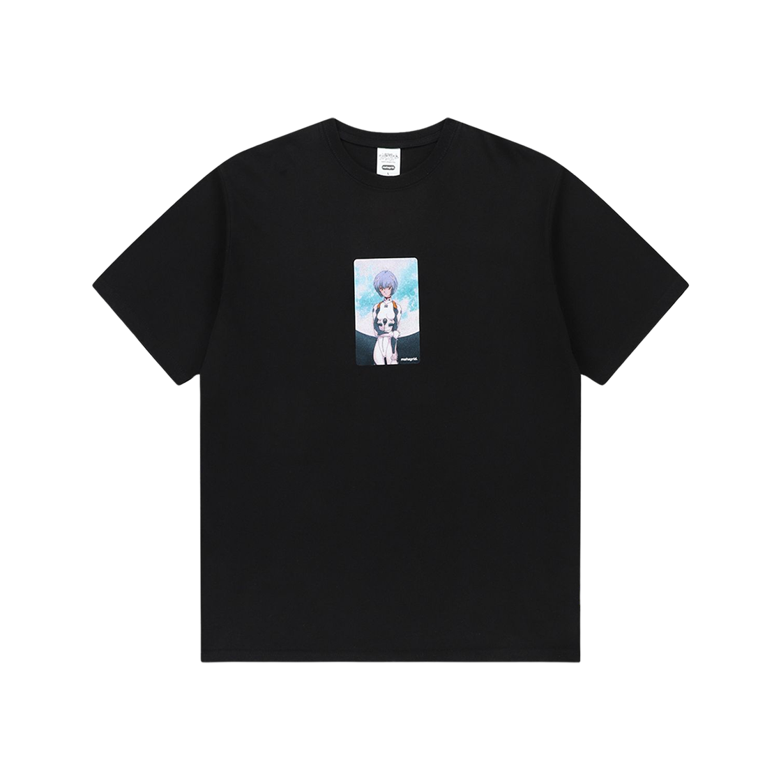 마하그리드 x 에반게리온 플라이 미 투 더 문 티셔츠 블랙(Mahagrid x Evangelion Fly Me To The Moon T-Shirt Black)