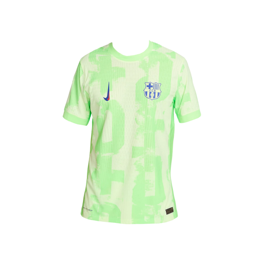 Nike FC Barcelona 2024/25 Match Third Dri-Fit ADV Football Authentic Shirt Barely Volt Lime Blast (Non Marking Ver.)