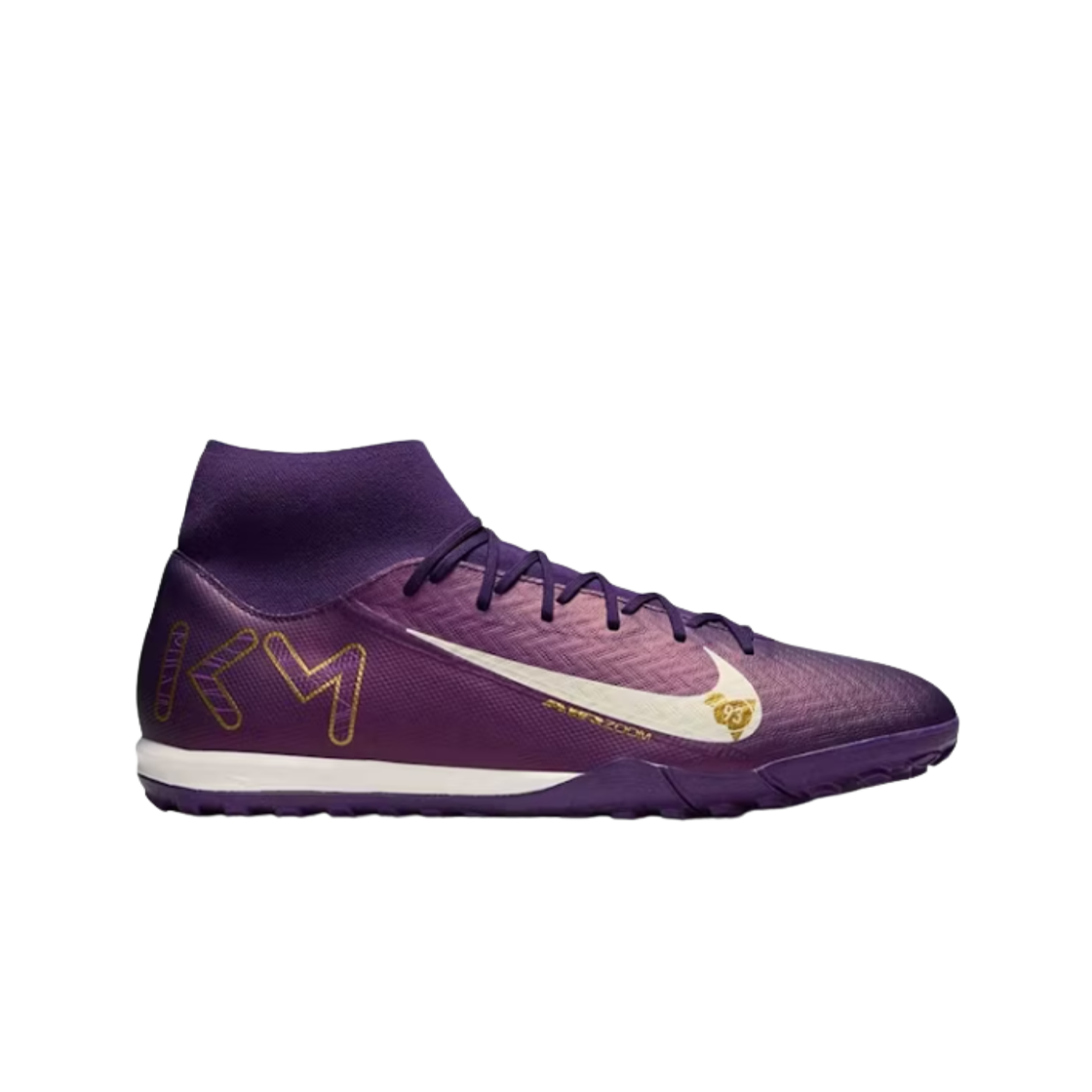 Nike Zoom Mercurial Superfly 10 Academy KM TF Grand Purple Pale Ivory