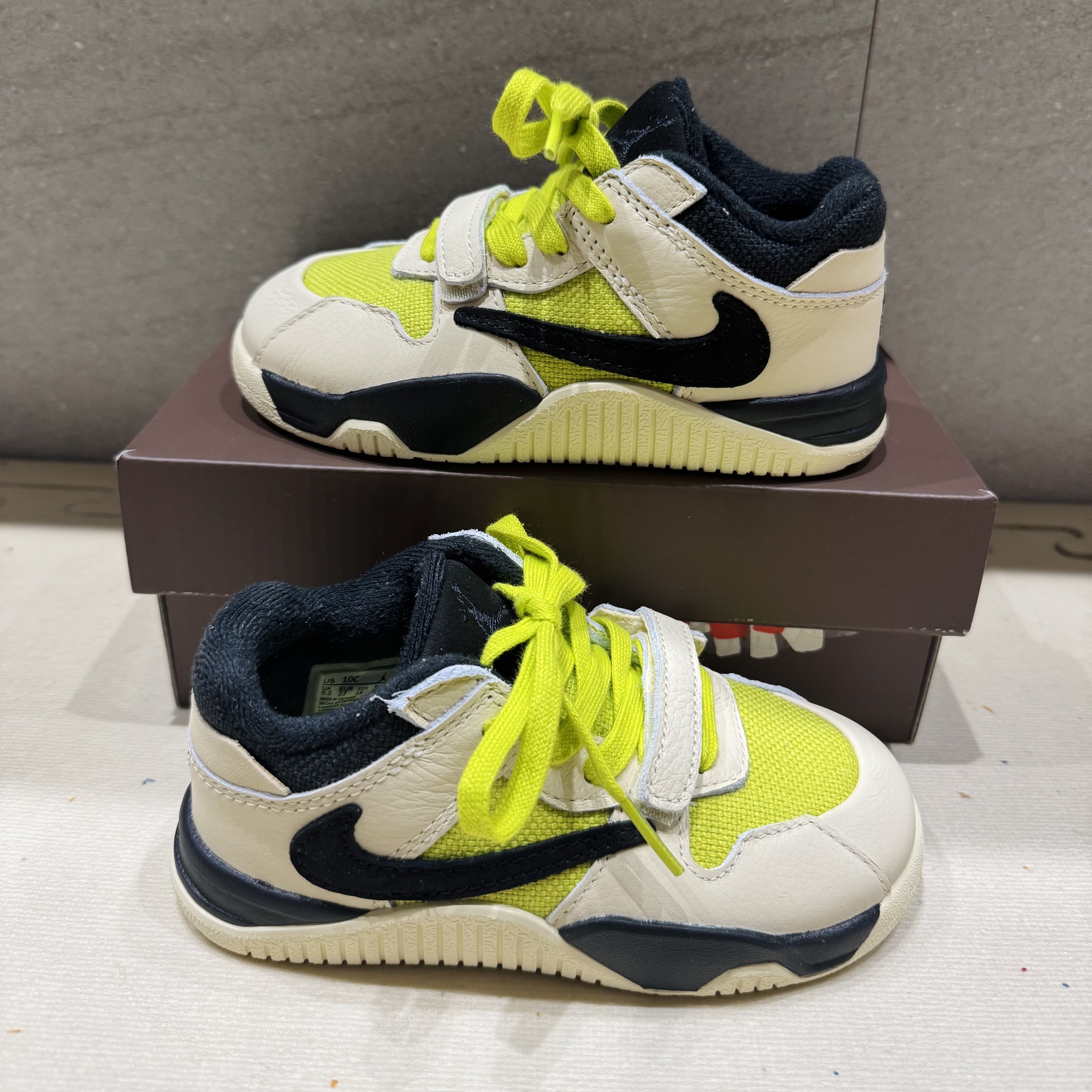 (TD) Jordan x Travis Scott Jumpman Jack TR Bright Cactus 착용 스타일