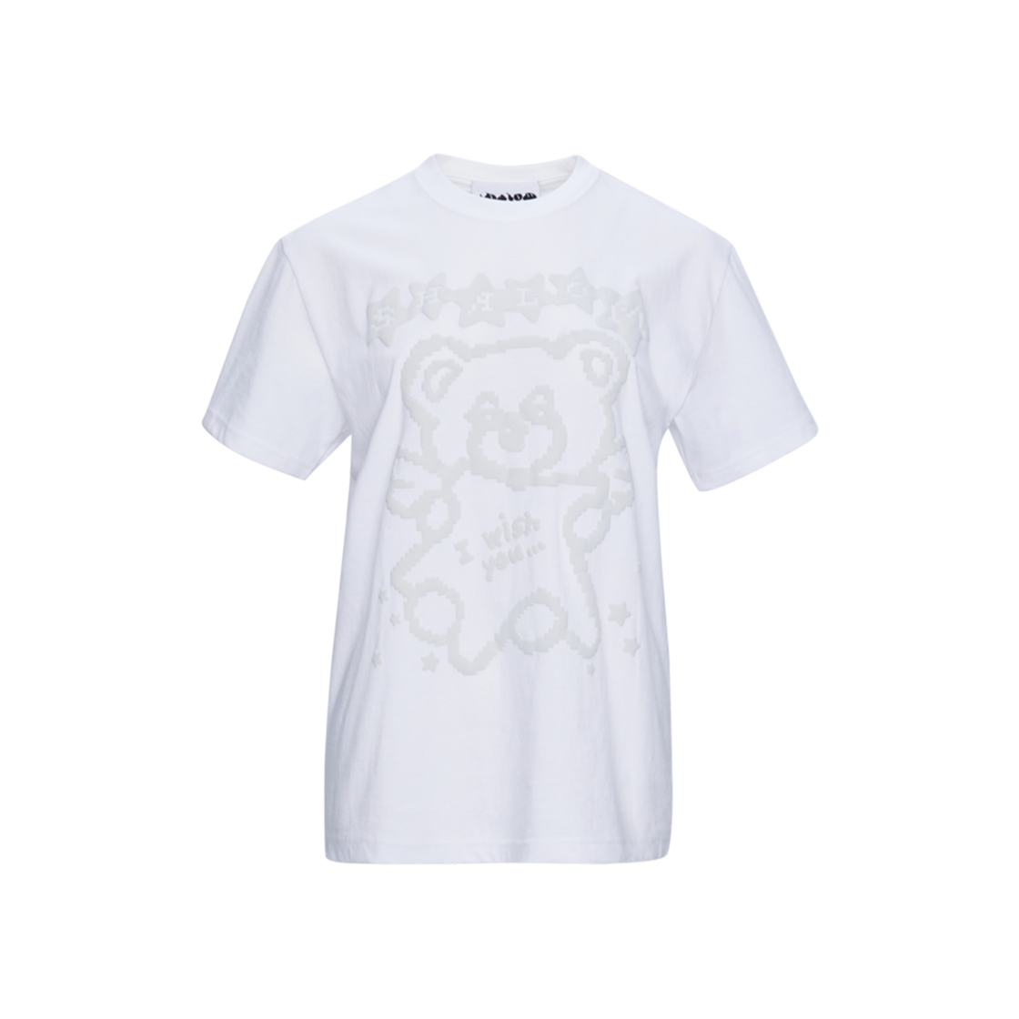 (W) 샬롬클럽 x 엔시티 위시 아이 위시 티셔츠 실버((W) Shalomclub x NCT Wish I Wish You T-Shirt Silver)