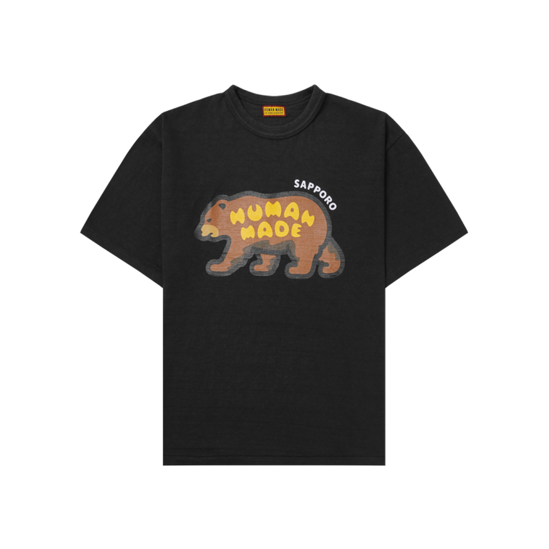 휴먼 메이드 애니멀 그래픽 티셔츠 베어 블랙 - 삿포로 스토어 한정(Human Made Animal Graphic T-Shirt Bear Black - Sapporo Store Exclusive)