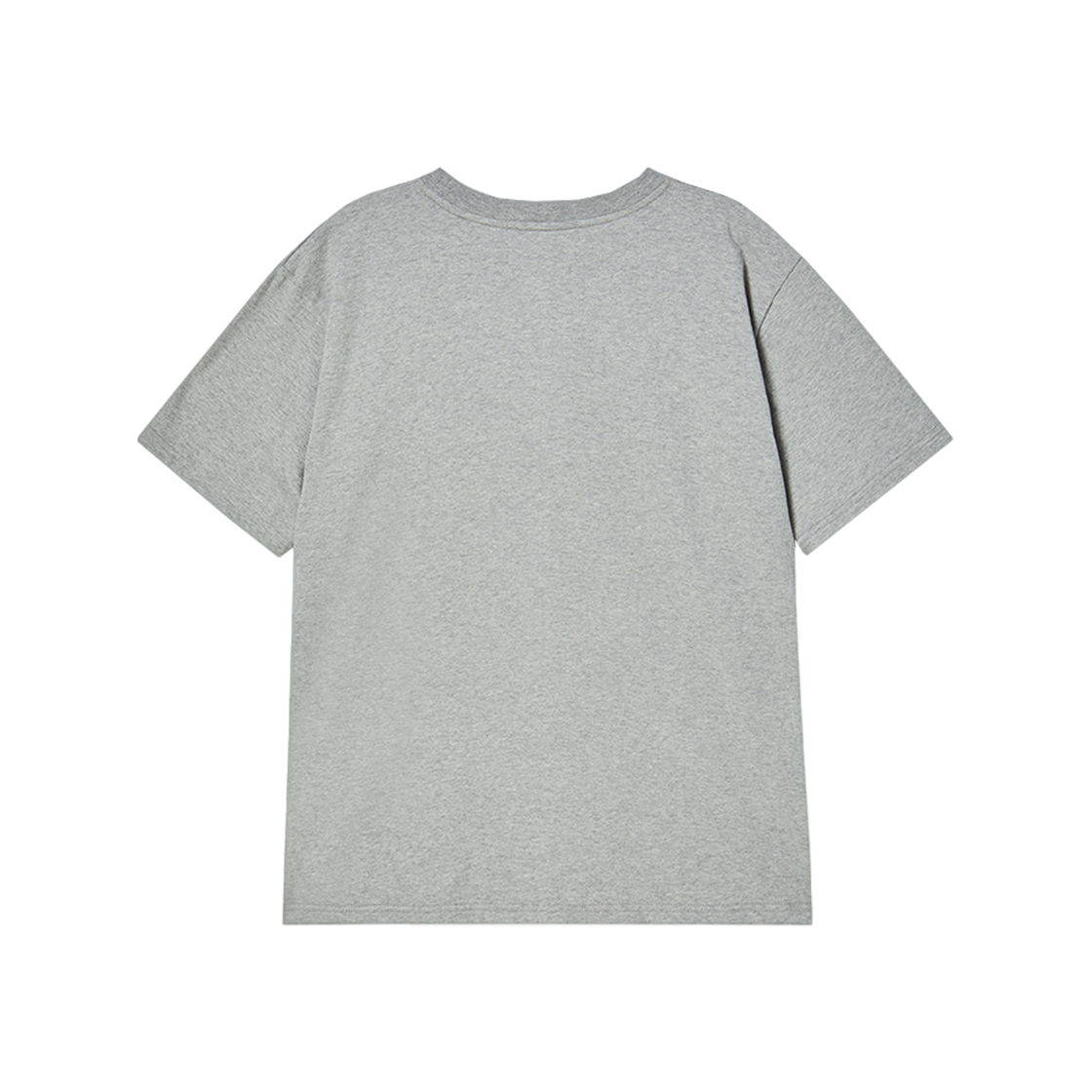 엔 아카이브 핸드 메이드 패치 디테일 20수 반팔 티셔츠 그레이(N ARCHIVE Hand Made Patch Detail 20'S 1/2 T-Shirt Gray) - 2