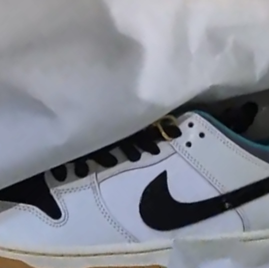 Nike x CSEF SB Dunk Low Pro White and Black 착용 스타일