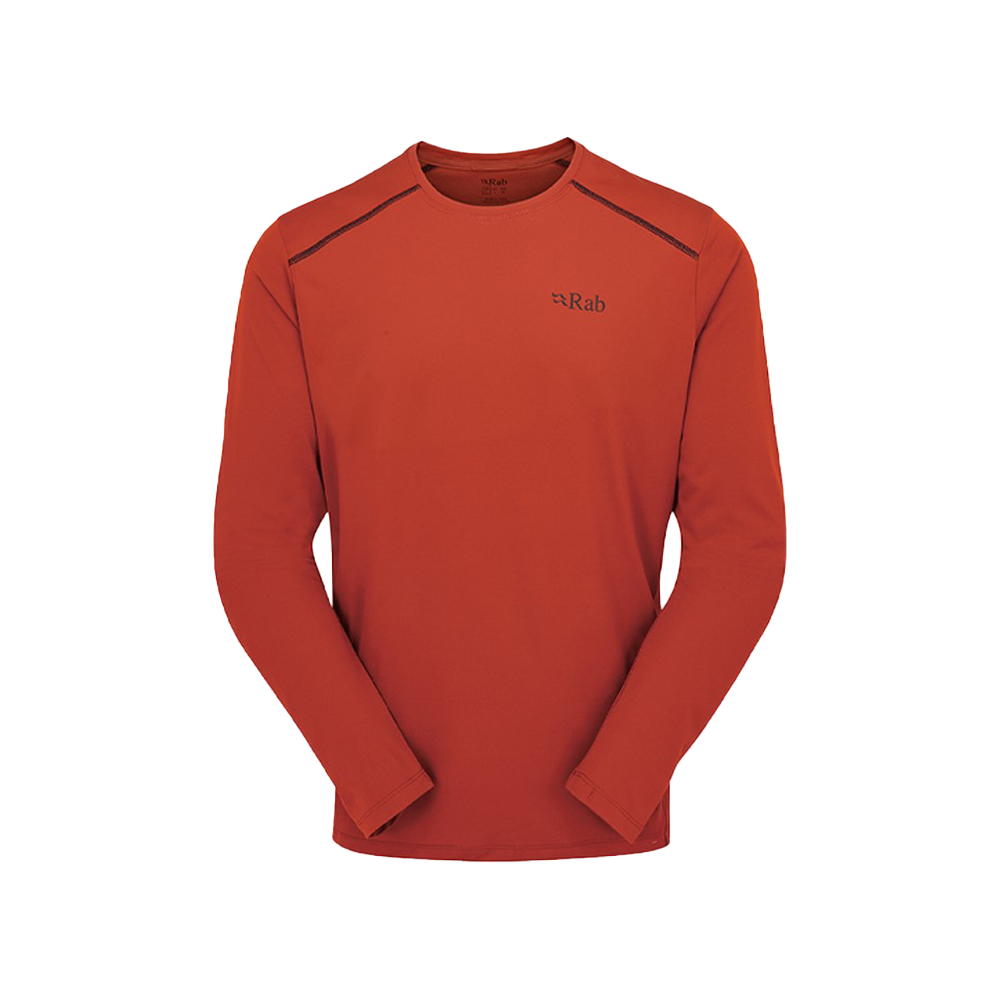 랩 포스 엘에스 티 투스칸 레드(Rab Force LS Tee Tuscan Red)