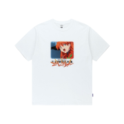 Mahagrid x Evangelion Asuka T-Shirt White