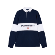 [15%적립] Polo Ralph Lauren Classic Fit Polo Sports Rugby Shirt Cruise Navy Multi - 25SS