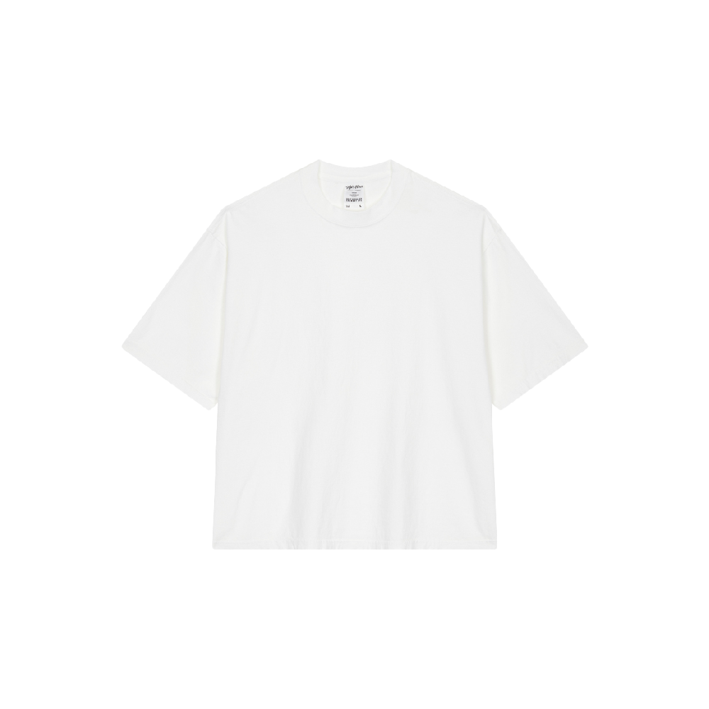 샤카웨어 7.5온스 가먼트다이 드롭숄더 화이트(Shaka Wear 7.5oz Garment Dye Drop Shoulder White)