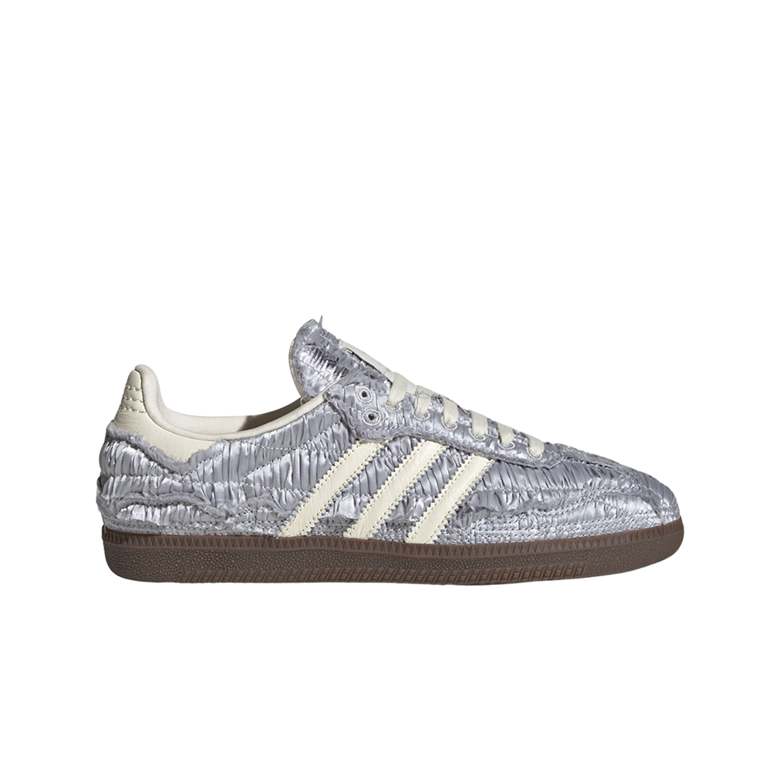 아디다스 x 캐롤라인 후 삼바 OG 사틴 실버 메탈릭 크림 화이트(Adidas x Caroline Hu Samba OG Satin Silver Metallic Cream White) - 1
