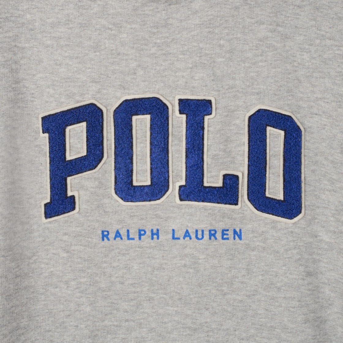 KM5BTSHRLH1GY [30% 적립] Polo Ralph Lauren RL Fleece Logo Hoodie Andover Heather - 25SS - #4