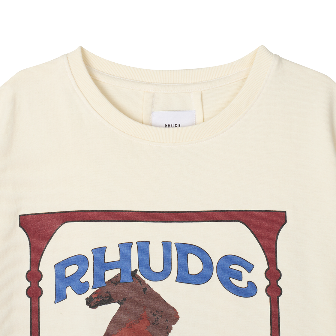 루드 캐드리 티 빈티지 화이트 - 25SS(Rhude Cadre Tee Vintage White - 25SS) - 3