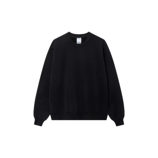 SGC002 Shaka Wear 13.5oz LA Heavyweight Garment Dye Crewneck Black