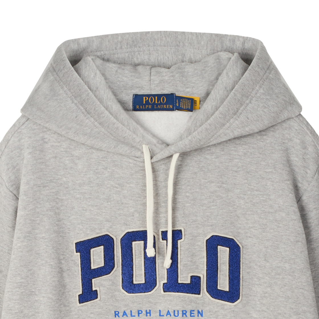 KM5BTSHRLH1GY [30% 적립] Polo Ralph Lauren RL Fleece Logo Hoodie Andover Heather - 25SS - #3