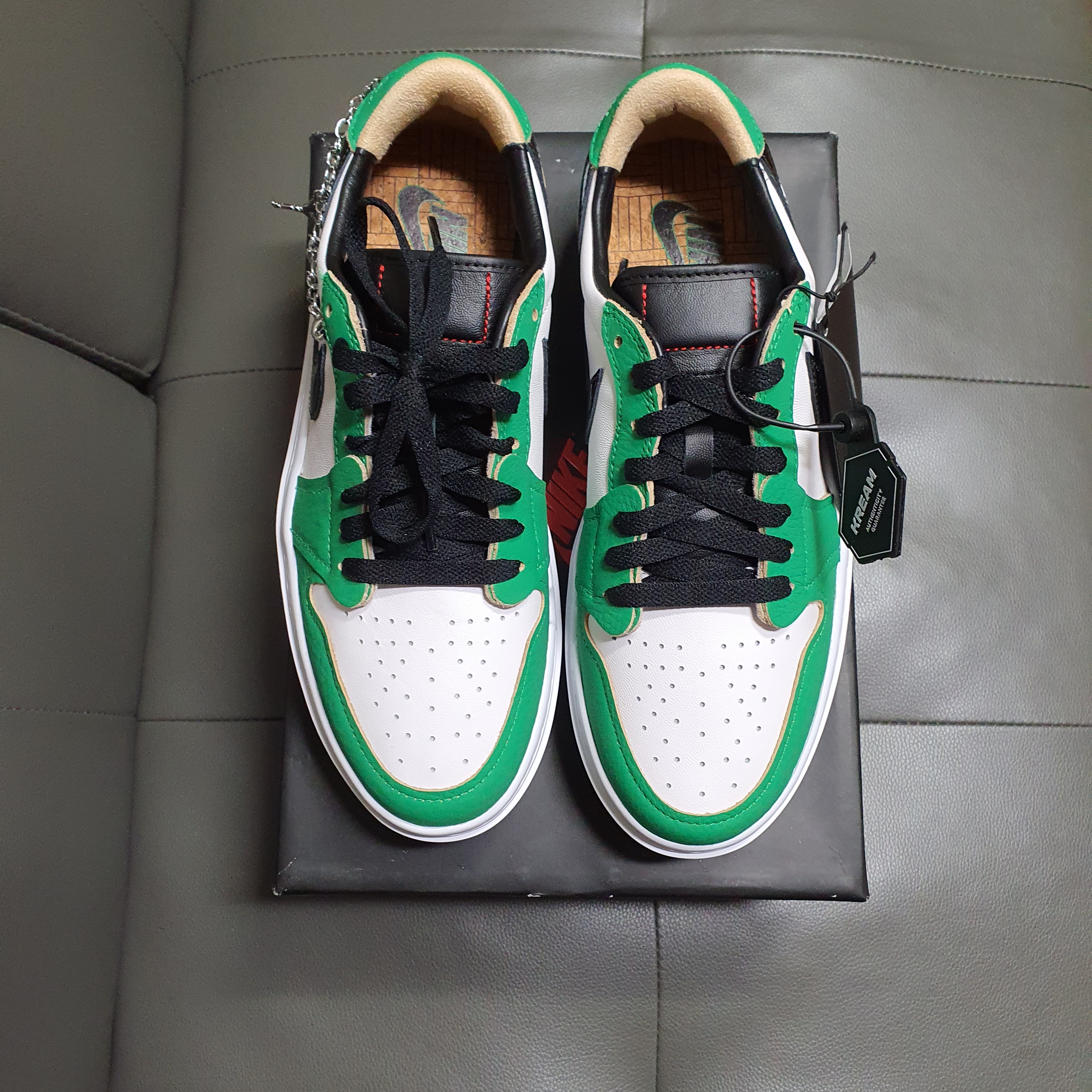 (W) Jordan 1 Elevate Low SE Lucky Green 착용 스타일