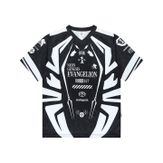 Mahagrid x Evangelion Eva-01 Motorcycle Jersey Black