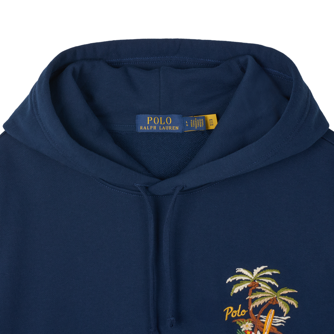 KM5BTSHRLH4NY [30% 적립] Polo Ralph Lauren Embroidered Loopback Fleece Hoodie Eastside Royal - 25SS - #3